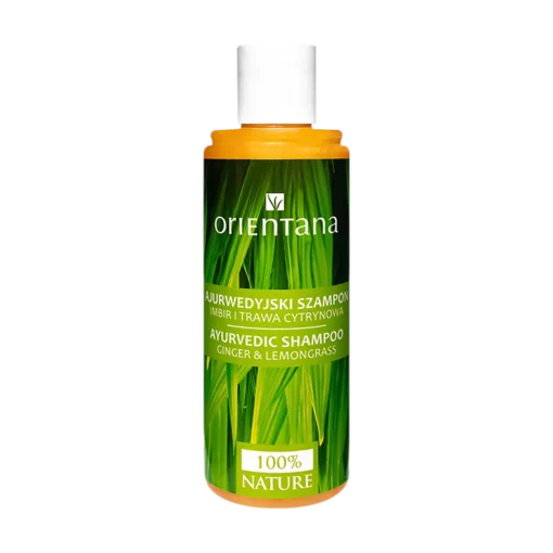 Orientana, ayurvedisches Haarshampoo, Ingwer und Zitronengras, 210 ml