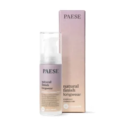 Paese Nanorevit, langanhaltende Foundation mit natürlichem Finish, 2,5 Sand Beige, 35 ml