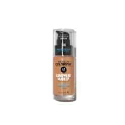 Revlon ColorStay, Foundation für normale und trockene Haut, Nr. 320, True Beige, mit Pumpe, 30 ml