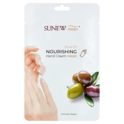 SunewMed+, pflegende Handmaske, Jojobaöl und Olivenöl, Handschuhe, 36 g