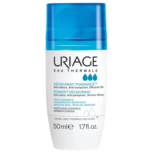 Uriage Eau Thermale, Antitranspirant, Roll-on, 50 ml