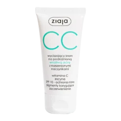 Ziaja CC, beruhigende Creme für gereizte, empfindliche Haut mit erweiterten Kapillaren, 50 ml