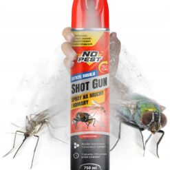 SPRÜH-AEROSOL GEGEN MÜCKEN, FLIEGEN UND INSEKTEN 750 ml No-Pest