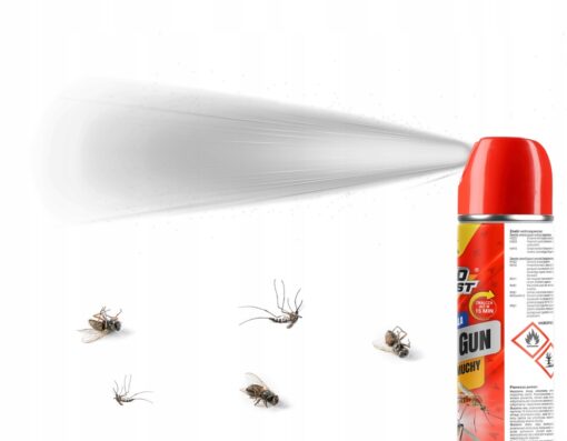 SPRÜH-AEROSOL GEGEN MÜCKEN, FLIEGEN UND INSEKTEN 750 ml No-Pest