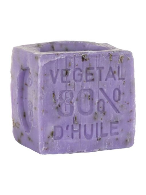 Marseille-Seife, Lavendel mit Blumen, 150g