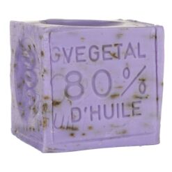 Marseille-Seife, Lavendel mit Blumen, 300g