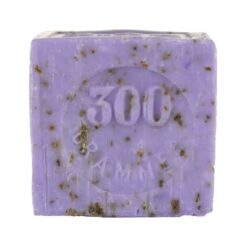 Marseille-Seife, Lavendel mit Blumen, 300g