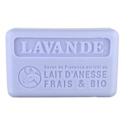 Marseille-Seife, Lavendel mit Eselsmilch, 100g