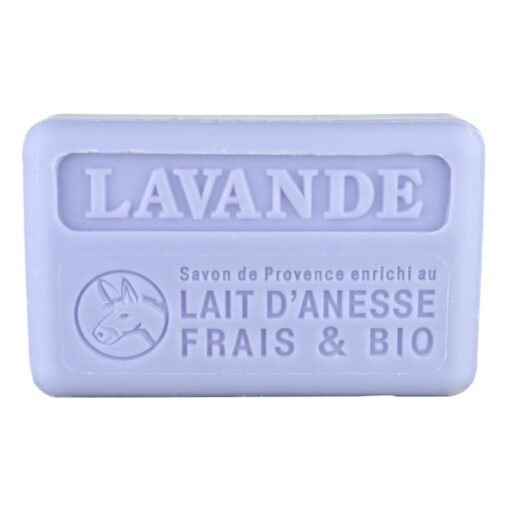 Marseille-Seife, Lavendel mit Eselsmilch, 100g