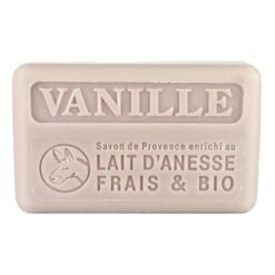 Marseille-Seife, Vanille mit Eselsmilch, 100g