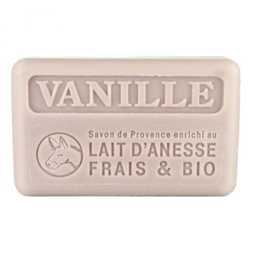 Marseille-Seife, Vanille mit Eselsmilch, 100g