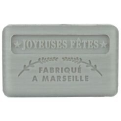 Marseille-Seife, mit natürlichem Glitzer, 125g