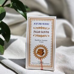 Ayurvedische Rückfluss-Räucherkegel – Palo Santo