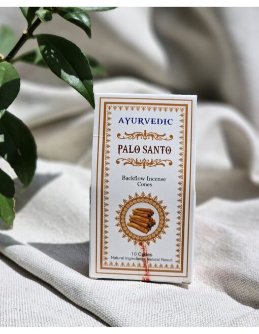 Ayurvedische Rückfluss-Räucherkegel – Palo Santo