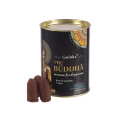 Rueckfluss Raeucherkegel Premium Buddha 24 Kegel2