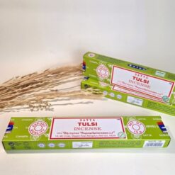 Satya – Indische natuerliche handgefertigte Tulsi Raeucherstaebchen 3