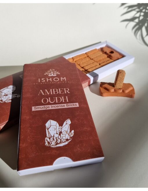 Set Räucherziegel mit Ständer - Amber Oud, 15-tlg.