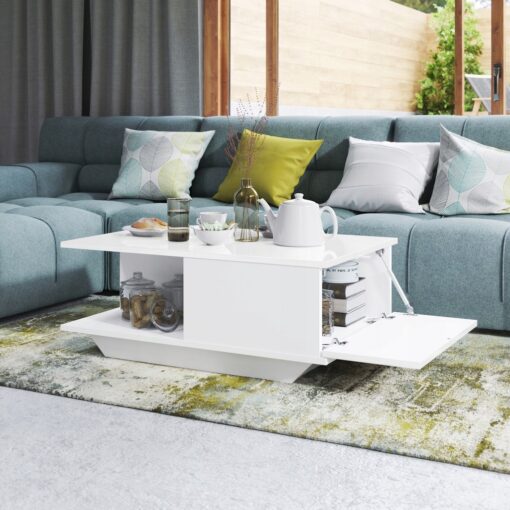 ASPEN Couchtisch – Modernes Design mit Ablagen und Barfach erhaeltlich in 14 Varianten4