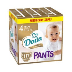 Dada Pants 4 Maxi Windelhose (8-15 kg), SecondDRY, 117 Stück