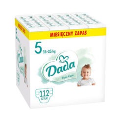 Dada Pure Care 5 Junior (15-25 kg), 112 Stück, Windeln mit Feuchtigkeitskennzeichnung